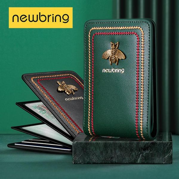 card holders bring id cards wallet for men women cases genuine leather organizers driver's license holder folder purse, Brown;gray
card holders bring id cards wallet for men women cases genuine leather organizers driver's license holder folder purse, Brown;gray