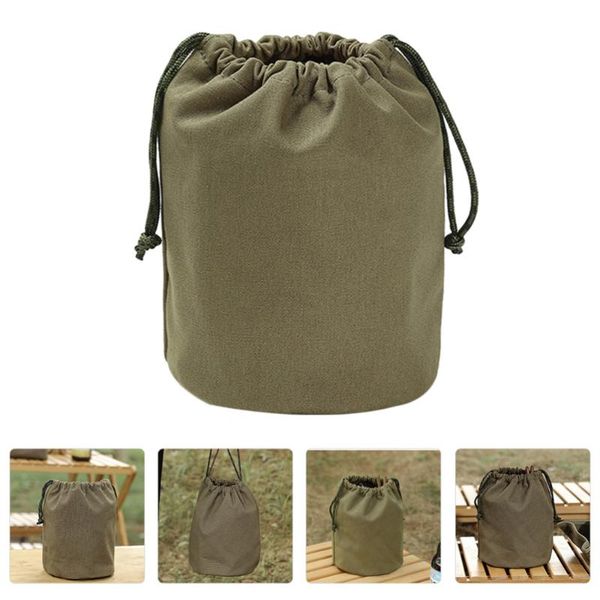 storage bags 1pc drawstring bag large capacity useful camping supply