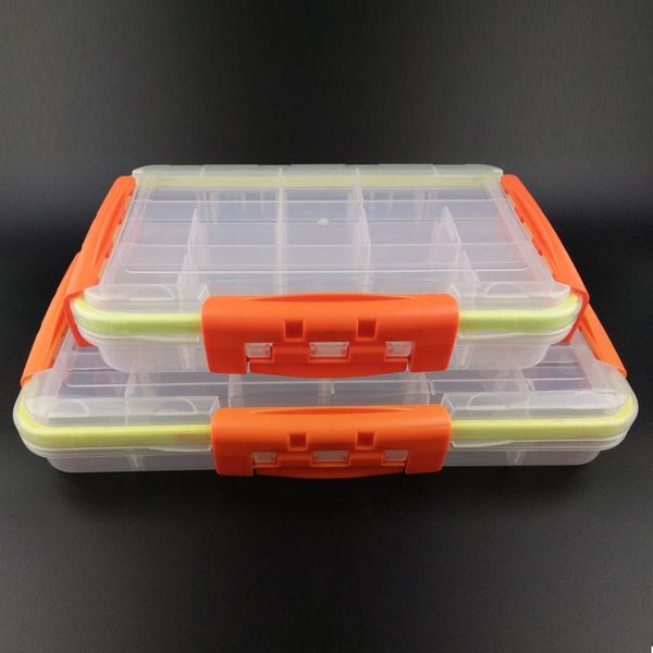 fishing accessories lure box double sided tackle multifunctional minnows bait container
fishing accessories lure box double sided tackle multifunctional minnows bait container