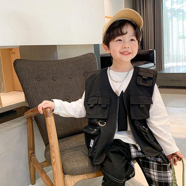 waistcoat children's work clothes vest 2021 spring and autumn handsome for boys 1-160, Camo
waistcoat children's work clothes vest 2021 spring and autumn handsome for boys 1-160, Camo