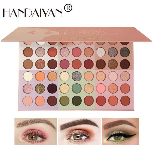 handaiyan 54 color eyeshadow palette matte natural earthy pearly glitter high pigment eyes maquillage
handaiyan 54 color eyeshadow palette matte natural earthy pearly glitter high pigment eyes maquillage