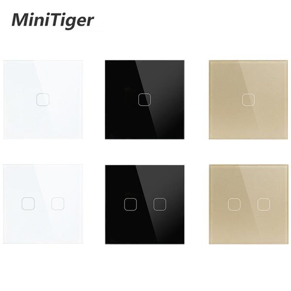 smart home control minitiger eu/uk standard 1 gang way touch switch white crystal glass panel light wall only function
smart home control minitiger eu/uk standard 1 gang way touch switch white crystal glass panel light wall only function