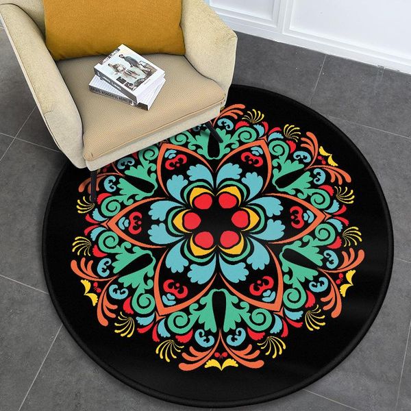 carpets promotion ethnic style round rug mandala 3d print floor mat living room crystal velvet home decorative soft parlor
carpets promotion ethnic style round rug mandala 3d print floor mat living room crystal velvet home decorative soft parlor
