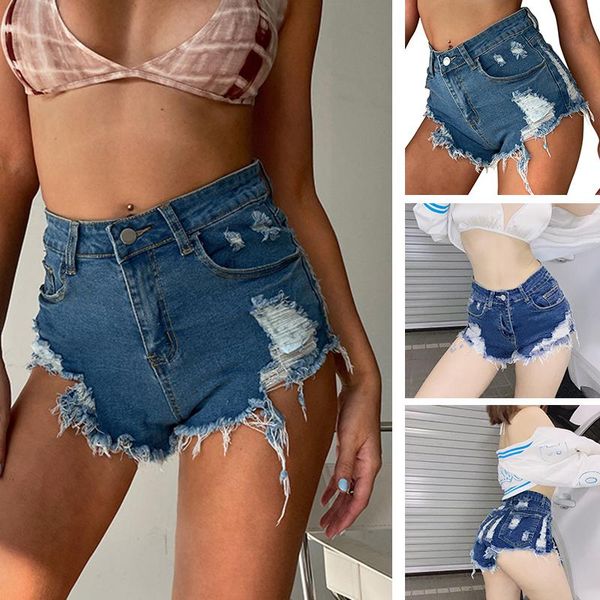 women's jeans super short pants, trendy cats must wear hand-rolled holes and low-rise denim shorts, Blue
women's jeans super short pants, trendy cats must wear hand-rolled holes and low-rise denim shorts, Blue