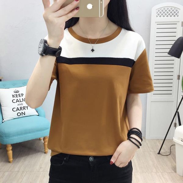 2021 summer short sleeve t shirt women camisas mujer tshirt women t-shirt o-neck loose cotton tee shirt femme plus size, White
2021 summer short sleeve t shirt women camisas mujer tshirt women t-shirt o-neck loose cotton tee shirt femme plus size, White