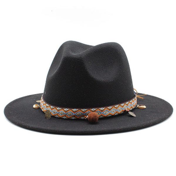 2021 new womens winter autumn wide brim solid strip style fedora hats white red vintage western cowboy jazz cap felt hat men 7gxn, Blue;gray
2021 new womens winter autumn wide brim solid strip style fedora hats white red vintage western cowboy jazz cap felt hat men 7gxn, Blue;gray