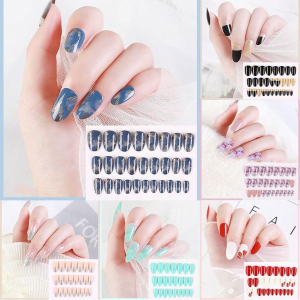 false nails 28pcs/set nail tips long full cover fake detachable press on art beauty artificial manicure tools, Red;gold
false nails 28pcs/set nail tips long full cover fake detachable press on art beauty artificial manicure tools, Red;gold