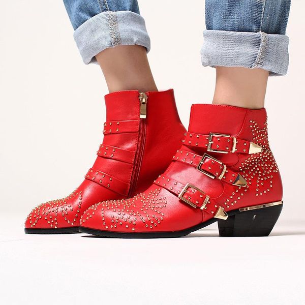 boots leather heel low woman sharp keep warm 2021 winter rough genuine will code rivet short, Black
boots leather heel low woman sharp keep warm 2021 winter rough genuine will code rivet short, Black