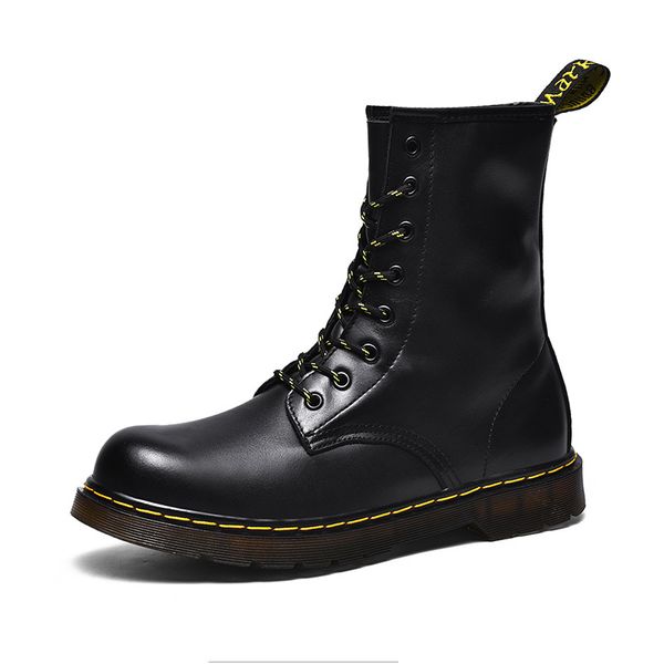 dress shoes genuine men martins leather shoes high fashion winter warm snow dr. motorcycle ankle boots couple unisexboots q2nq, Black
dress shoes genuine men martins leather shoes high fashion winter warm snow dr. motorcycle ankle boots couple unisexboots q2nq, Black