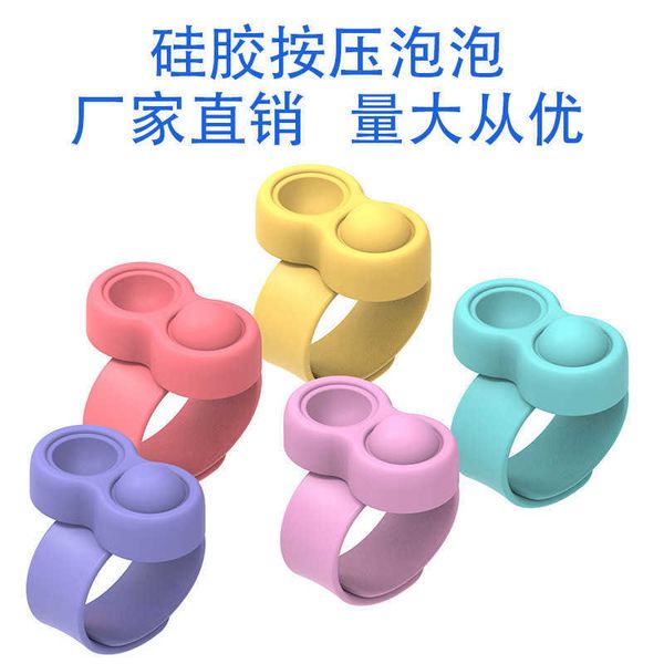 new decompression toy finger bubble le can rebound and press rat killing pioneer silicone bracelet
new decompression toy finger bubble le can rebound and press rat killing pioneer silicone bracelet
