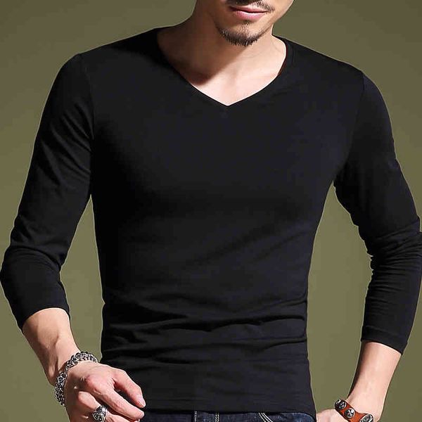 men's v-neck solid color t- long sved bottomed round neck autumn men's advertising shirt, White;black
men's v-neck solid color t- long sved bottomed round neck autumn men's advertising shirt, White;black