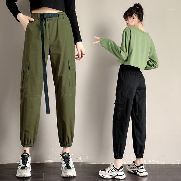 women's pants & capris will fall on the bf of tall waist overalls female loose show thin beam foot leisure haroun, Black;white
women's pants & capris will fall on the bf of tall waist overalls female loose show thin beam foot leisure haroun, Black;white