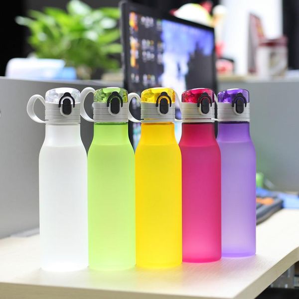 water bottles 550ml frost plastic pp bottle outdoor portable sport drinking candy color leakproof drinkware for travel hike camp
water bottles 550ml frost plastic pp bottle outdoor portable sport drinking candy color leakproof drinkware for travel hike camp