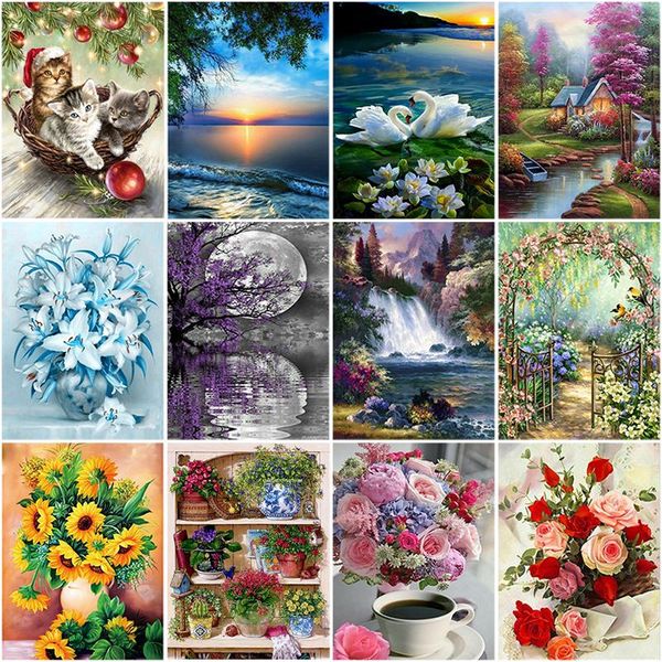diamond painting diy 5d flower embroidery full round drill landscape waterfall cross stitch mosaic rhinestone home decor
diamond painting diy 5d flower embroidery full round drill landscape waterfall cross stitch mosaic rhinestone home decor