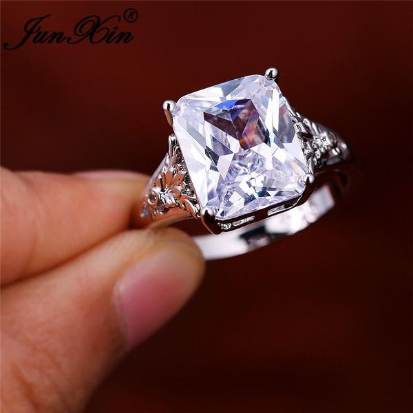 cluster rings luxury white austrian crystal big square stone for women 925 silver color zircon wedding bands engagement ring jewelry cz, Golden;silver
cluster rings luxury white austrian crystal big square stone for women 925 silver color zircon wedding bands engagement ring jewelry cz, Golden;silver