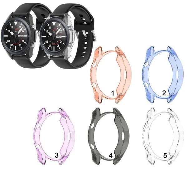 watch bands tpu transparent protector case cover for samsung galaxy 3 41mm 45mm, Black;brown
watch bands tpu transparent protector case cover for samsung galaxy 3 41mm 45mm, Black;brown