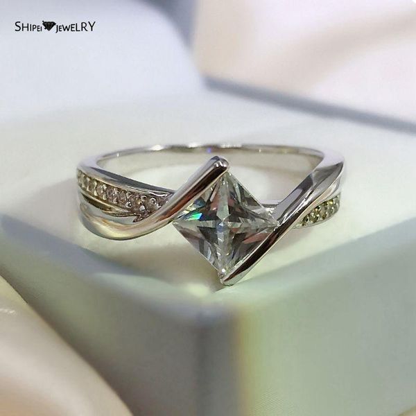 cluster rings shipei 100% 925 sterling silver moissanite diamonds gemstone wedding engagement personality ring for women fine jewelry gift, Golden;silver
cluster rings shipei 100% 925 sterling silver moissanite diamonds gemstone wedding engagement personality ring for women fine jewelry gift, Golden;silver
