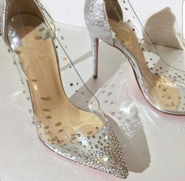 dress shoes luxury crystals clear pvc women high heels so kate 12cm/10cm/8cm pigalle wedding woman pumps ladies big size 42 43 4, Black
dress shoes luxury crystals clear pvc women high heels so kate 12cm/10cm/8cm pigalle wedding woman pumps ladies big size 42 43 4, Black