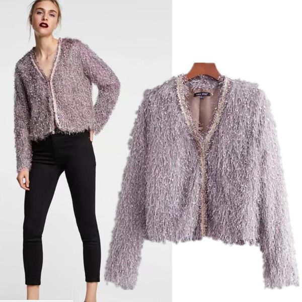 women's jackets women autumn tassel decorate jacket coat pockets long sleeve wide-waist short style coats, Black;brown
women's jackets women autumn tassel decorate jacket coat pockets long sleeve wide-waist short style coats, Black;brown
