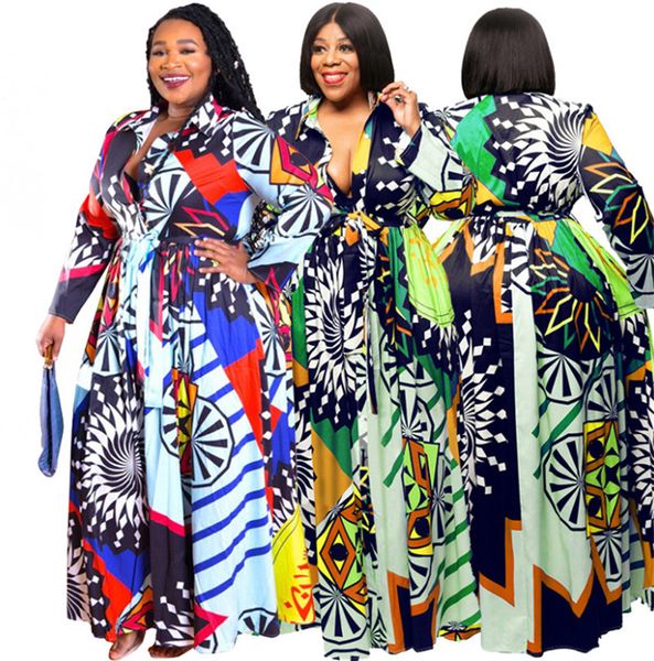plus size 5xl women dresses v neck maxi skirts fashion summer clothing print casual dress loose long sleeve dress 4514, Black
plus size 5xl women dresses v neck maxi skirts fashion summer clothing print casual dress loose long sleeve dress 4514, Black