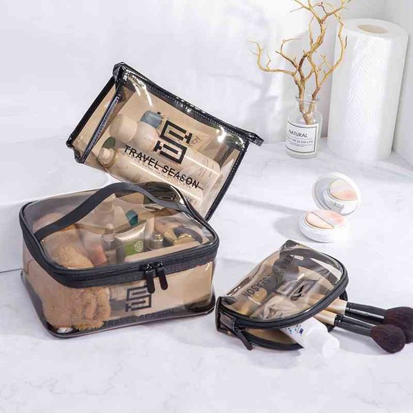transparent travel pvc waterproof large capacity cosmetic storage portable transparent wash bag
transparent travel pvc waterproof large capacity cosmetic storage portable transparent wash bag
