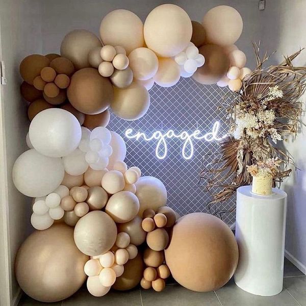 party decoration cream coffee khaki brown birthday balloons garland arch kit latex globos baby shower supplies wedding decorations
party decoration cream coffee khaki brown birthday balloons garland arch kit latex globos baby shower supplies wedding decorations