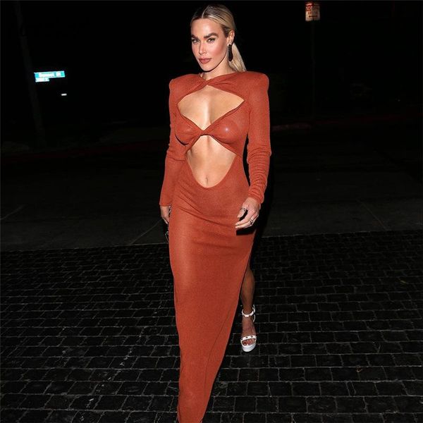 casual dresses round neck women dress hollow out bodycon streetwear high slit party club elegant slim clothes, Black;gray
casual dresses round neck women dress hollow out bodycon streetwear high slit party club elegant slim clothes, Black;gray