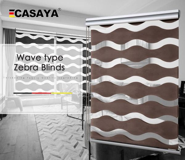 blinds wave type zebra 50%~90% shading rate double layer fashion day night for living room
blinds wave type zebra 50%~90% shading rate double layer fashion day night for living room
