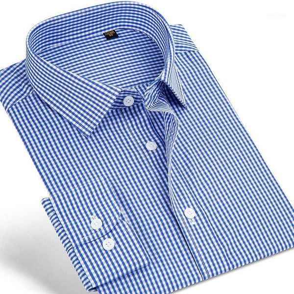 bolton 2021 autumn plaid shirt men's long sleeve non iron business casual tooling dress shirts, White;black
bolton 2021 autumn plaid shirt men's long sleeve non iron business casual tooling dress shirts, White;black