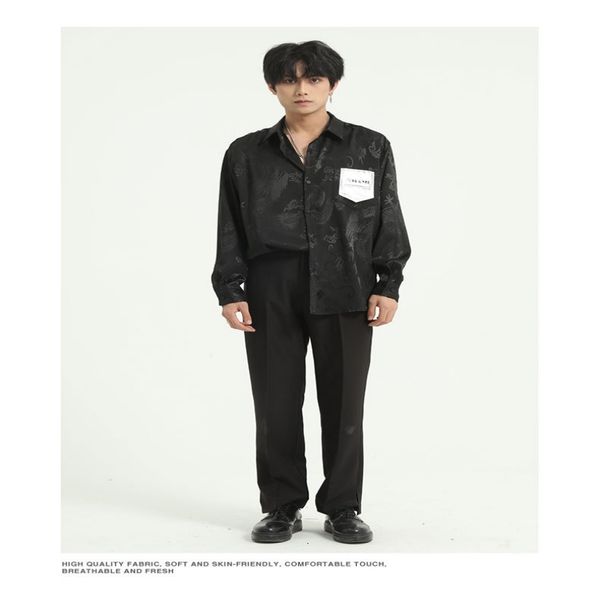 2021 autumn new fashion casual all-match long sleeve hong kong style loose retro men's and women's shirts zjq4, White;black
2021 autumn new fashion casual all-match long sleeve hong kong style loose retro men's and women's shirts zjq4, White;black