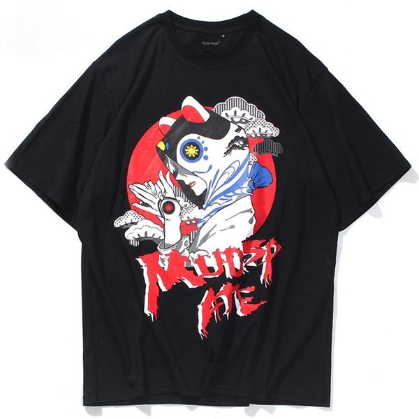 men's t-shirts harajuku anime manga japanese geisha cool letter printed short sleeve t shirt men summer o-neck high street lovers tees, White;black
men's t-shirts harajuku anime manga japanese geisha cool letter printed short sleeve t shirt men summer o-neck high street lovers tees, White;black