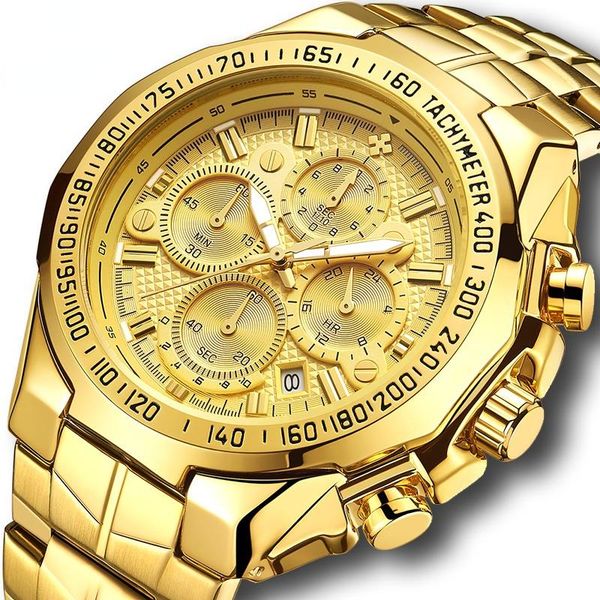 wristwatches sports military watches men gold full steel waterproof analog 24 hour quartz wristwatch relogio masculino, Slivery;brown
wristwatches sports military watches men gold full steel waterproof analog 24 hour quartz wristwatch relogio masculino, Slivery;brown
