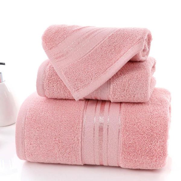 towel 3-piece set solid color sequin striped cotton large thick bath bathroom hand wash household
towel 3-piece set solid color sequin striped cotton large thick bath bathroom hand wash household