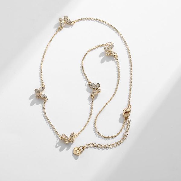 chokers 2021 ins trendy jewelry fashion elegant gold plated chain crystal butterfly choker necklace for women girls party gift, Golden;silver
chokers 2021 ins trendy jewelry fashion elegant gold plated chain crystal butterfly choker necklace for women girls party gift, Golden;silver