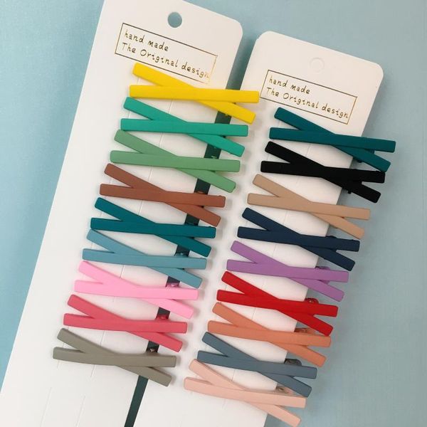 16pcs girls hair barrettes simple candy color duckbill clip hairpin frosted cross side hair accessories, Slivery;white
16pcs girls hair barrettes simple candy color duckbill clip hairpin frosted cross side hair accessories, Slivery;white