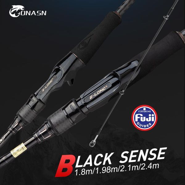 onasn black sense new fishing rods 2 section ultralight fast spinning rod ul l ml m mh fuji ring toray carbon casting travel rod
onasn black sense new fishing rods 2 section ultralight fast spinning rod ul l ml m mh fuji ring toray carbon casting travel rod