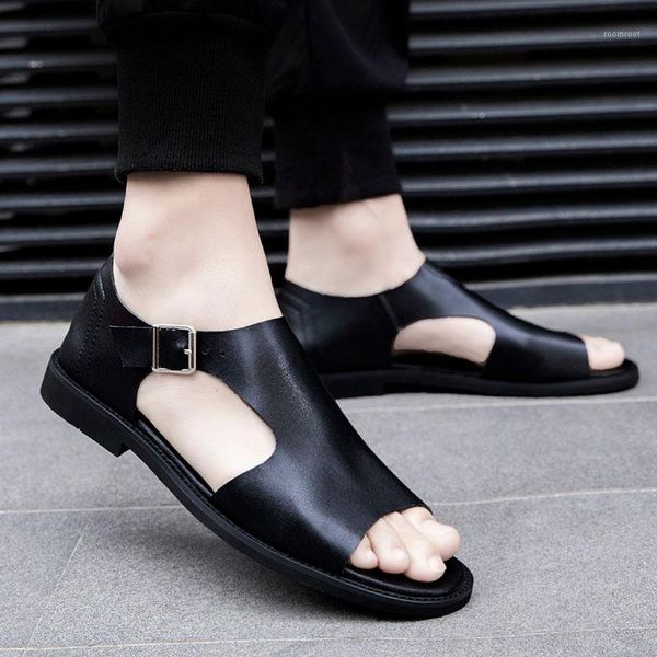 sandals fashion men casual leather summer breathable flat beach zapatos hombre outside indestructible shoes sandalia footwear1, Black
sandals fashion men casual leather summer breathable flat beach zapatos hombre outside indestructible shoes sandalia footwear1, Black