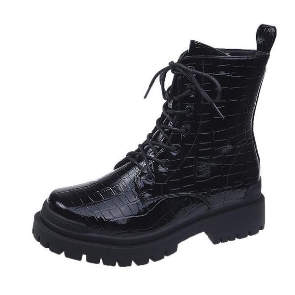 boots 2021 fashion lace up shoes lady punk style high heels platform women summer autumn black patent leather woman 35-40
boots 2021 fashion lace up shoes lady punk style high heels platform women summer autumn black patent leather woman 35-40