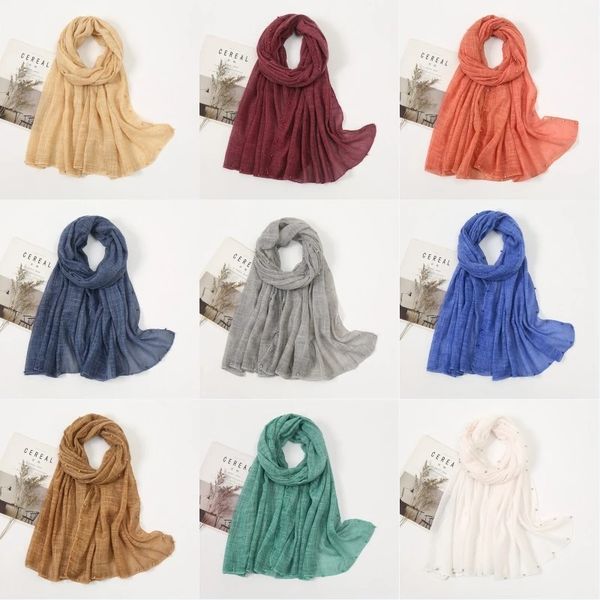ladies beaded candy color long scarf soft shallow lattice pattern muslim fashion shawl wraps hijabs warm scarves 180*70cm, Blue;gray
ladies beaded candy color long scarf soft shallow lattice pattern muslim fashion shawl wraps hijabs warm scarves 180*70cm, Blue;gray