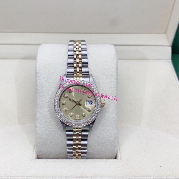 waterproof womens classic watch 79174 69173 26mm diamond dial big magnifier mechanical automatic jubilee steel bracelet luxury ladies watche, Slivery;brown
waterproof womens classic watch 79174 69173 26mm diamond dial big magnifier mechanical automatic jubilee steel bracelet luxury ladies watche, Slivery;brown