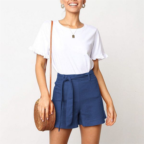 2019 new women casual high tail loose comfort cathedral blind solid tie short slim trekkoord fashion shorts, White;black
2019 new women casual high tail loose comfort cathedral blind solid tie short slim trekkoord fashion shorts, White;black