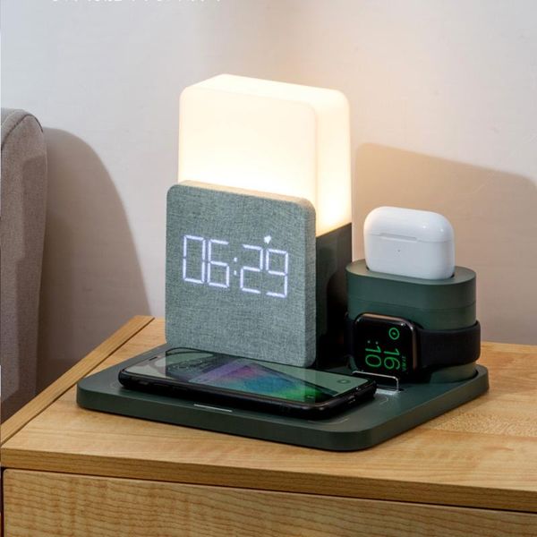 other clocks & accessories multifunctional wireless charger deskmobile phone stand alarm clock night light desk lamp watch charge
other clocks & accessories multifunctional wireless charger deskmobile phone stand alarm clock night light desk lamp watch charge