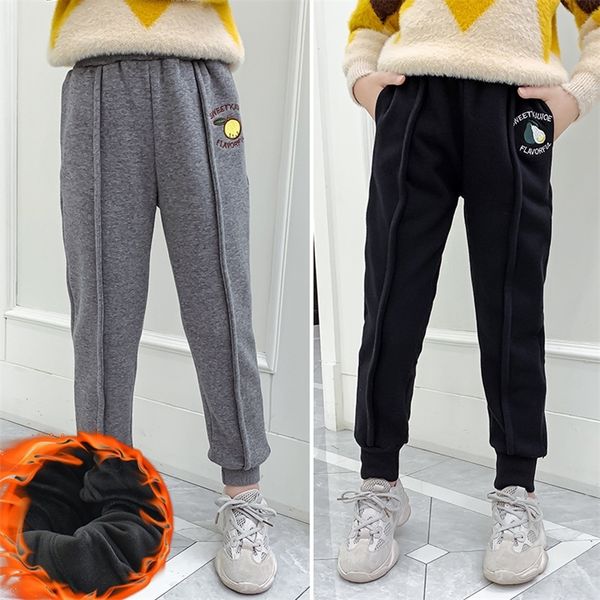 new winter girls thickening plus velvet sports pants children's warm casual all-match pants kids loose closing trousers 210303, Blue
new winter girls thickening plus velvet sports pants children's warm casual all-match pants kids loose closing trousers 210303, Blue