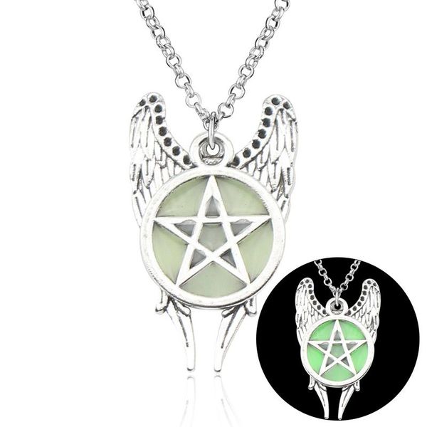 pendant necklaces glow in the dark luminous tree evil supernature necklace punk caduceus symbol rose coin elder scrolls fairly angle, Silver
pendant necklaces glow in the dark luminous tree evil supernature necklace punk caduceus symbol rose coin elder scrolls fairly angle, Silver