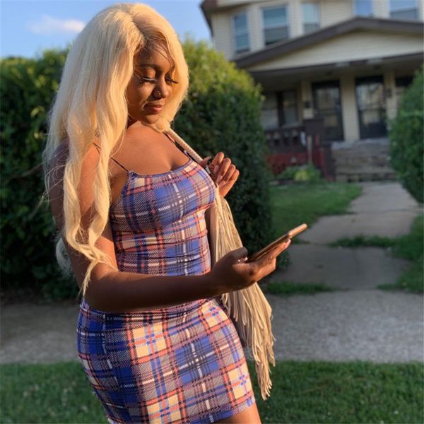 blue plaid spaghetti strap mini bodycon dress women club wear casual holiday bandage dresses summer 2021 d83-be16, Black;gray
blue plaid spaghetti strap mini bodycon dress women club wear casual holiday bandage dresses summer 2021 d83-be16, Black;gray