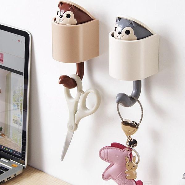 hooks & rails squirrel hook creative key hangers adhesive mountable wall strong bathroom decor viscose pasting children gift
hooks & rails squirrel hook creative key hangers adhesive mountable wall strong bathroom decor viscose pasting children gift