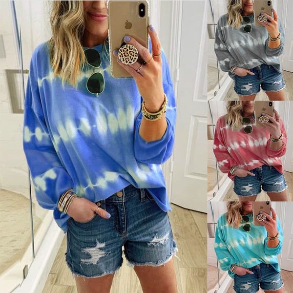 2021 new plus 5xl tie-dye listrado impresso camisetas femininas inverno casual manga longa s tshirts senhora solta tamanho e qjpx gv8b, White
2021 new plus 5xl tie-dye listrado impresso camisetas femininas inverno casual manga longa s tshirts senhora solta tamanho e qjpx gv8b, White