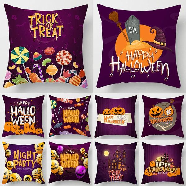 pillow case 45*45cm halloween purple pumpkin pillowcase peach skin velvet single print trick or treat happy party decor for home
pillow case 45*45cm halloween purple pumpkin pillowcase peach skin velvet single print trick or treat happy party decor for home