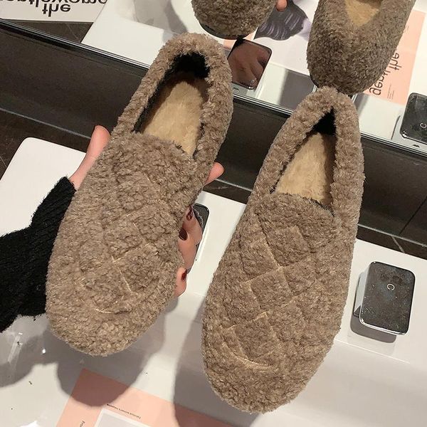 korean shoes female footwear slip-on loafers fur round toe women's moccasins casual sneaker all-match 2021 dress slip on winter, Black
korean shoes female footwear slip-on loafers fur round toe women's moccasins casual sneaker all-match 2021 dress slip on winter, Black