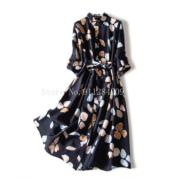 casual dresses large size chiffon printed dress female retro 2021 waist three-quarter sleeve shirt loose body covering bohemian, Black;gray
casual dresses large size chiffon printed dress female retro 2021 waist three-quarter sleeve shirt loose body covering bohemian, Black;gray